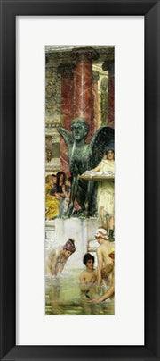 In the Roman Baths, or Roman Women In The Bath, 1876 by Sir Lawrence Alma-Tadema