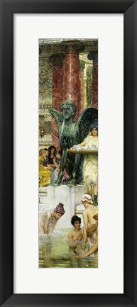 In the Roman Baths, or Roman Women In The Bath, 1876 by Sir Lawrence Alma-Tadema