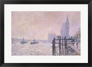 The Thames below Westminster, 1871 by Claude Monet