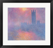 The Houses of Parliament, London, with the sun breaking through the fog, 1904 by Claude Monet