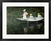 The Boat at Giverny, c.1887 by Claude Monet