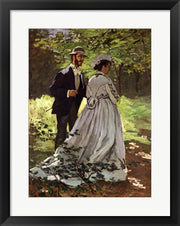 The Promenaders, or Bazille and Camille, 1865 by Claude Monet