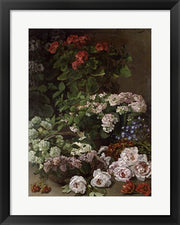 Spring Flowers, 1864 by Claude Monet