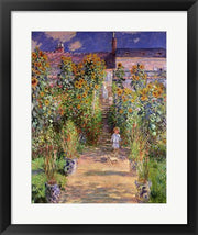 The Artist's Garden at Vetheuil, 1880 by Claude Monet
