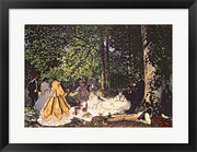 Le Dejeuner sur l'Herbe, 1866 by Claude Monet