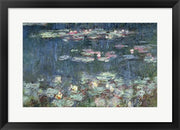 Waterlilies: Green Reflections, 1914-18 (detail) by Claude Monet