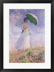 Woman with a Parasol turned to the Right, 1886 by Claude Monet