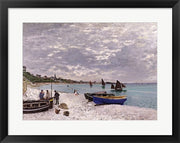 The Beach at Sainte-Adresse, 1867 by Claude Monet