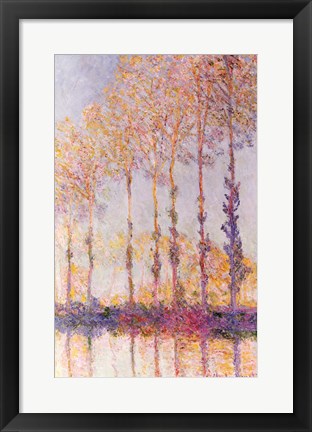 Poplars on the Banks of the Epte, 1891 by Claude Monet