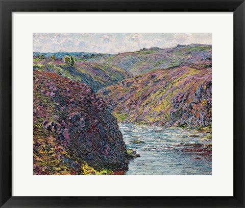 Ravines of the Creuse at the End of the Day, 1889 by Claude Monet