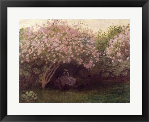 Lilacs, Grey Weather, c.1872-73 by Claude Monet