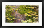 Waterlilies (green horizontal) by Claude Monet