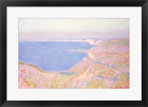 On the Cliffs near Dieppe, Sunset, 1897 by Claude Monet