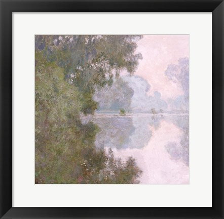 Morning on the Seine, near Giverny, 1896 by Claude Monet