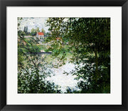 Ile de La Grande Jatte Through the Trees, 1878 by Claude Monet