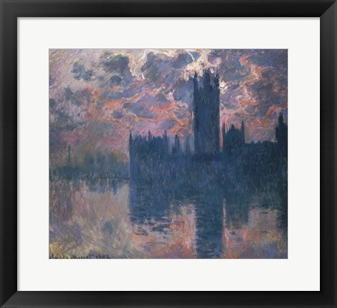 Houses of Parliament, Sunset, 1902 by Claude Monet