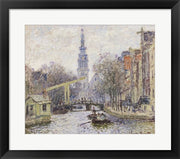 Canal a Amsterdam, 1874 by Claude Monet
