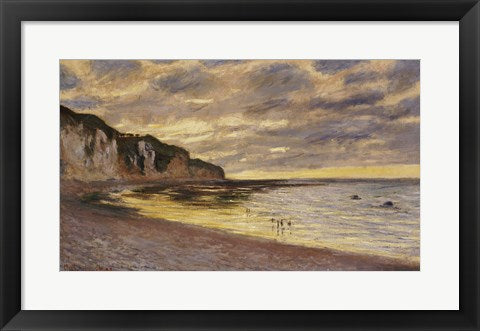 Pointe De Lailly, Maree Basse, 1882 by Claude Monet