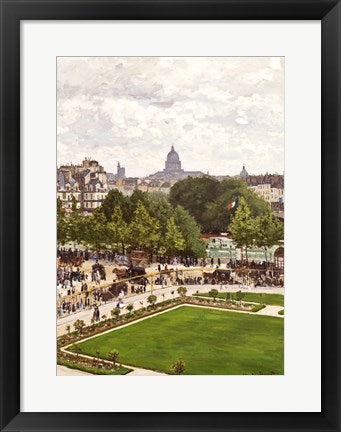 Garden of the Princess, Louvre, 1867 by Claude Monet