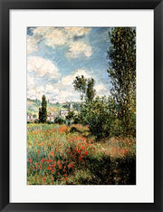 Path through the Poppies, Ile Saint-Martin, Vetheuil, 1880 by Claude Monet