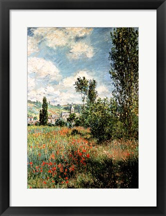 Path through the Poppies, Ile Saint-Martin, Vetheuil, 1880 by Claude Monet