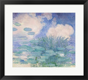 Waterlilies, 1914-17 reflection by Claude Monet