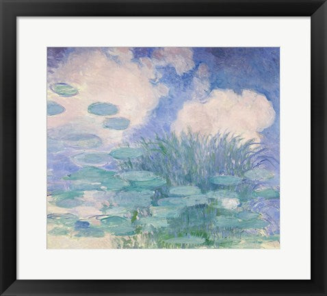 Waterlilies, 1914-17 reflection by Claude Monet