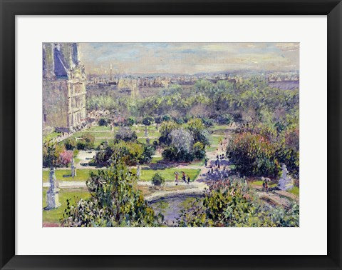 View of the Tuileries Gardens, Paris, 1876 by Claude Monet