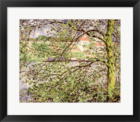Through the Trees, 1878 by Claude Monet