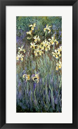 The Yellow Irises by Claude Monet