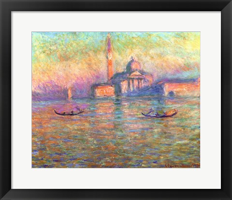 San Giorgio Maggiore, Venice, 1908 by Claude Monet