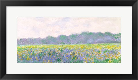 Field of Yellow Irises at Giverny, 1887 by Claude Monet