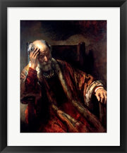 An Old Man in an Armchair by Rembrandt van Rijn