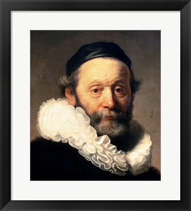 Portrait of Johannes Uyttenbogaert by Rembrandt van Rijn