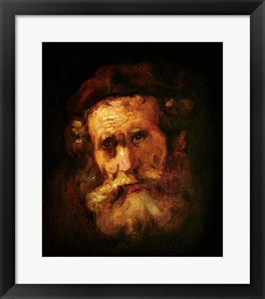 A Rabbi by Rembrandt van Rijn