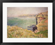 Cliff at Varengeville, 1882 by Claude Monet