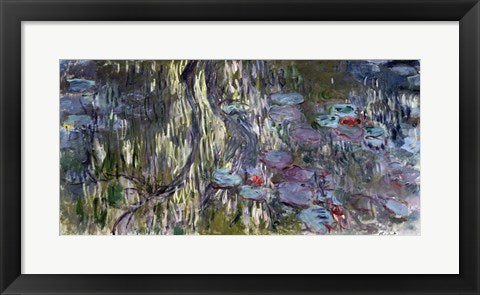 Waterlilies (horizontal) by Claude Monet