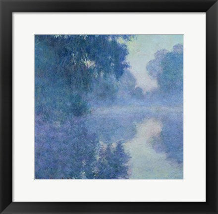 Branch of the Seine near Giverny, 1897 by Claude Monet