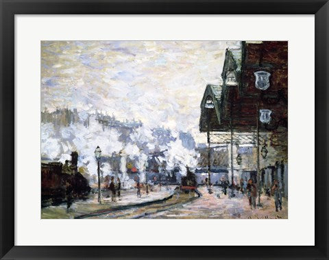 Gare Saint-Lazare, Paris by Claude Monet