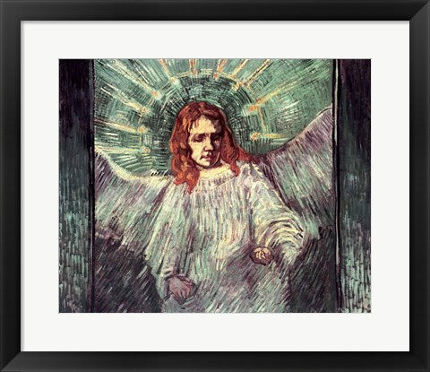 Head of an Angel, after Rembrandt, 1889 by Vincent Van Gogh
