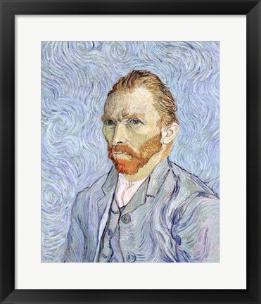 Self portrait, 1889 by Vincent Van Gogh