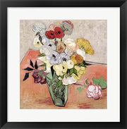 Roses and Anemones, 1890 by Vincent Van Gogh