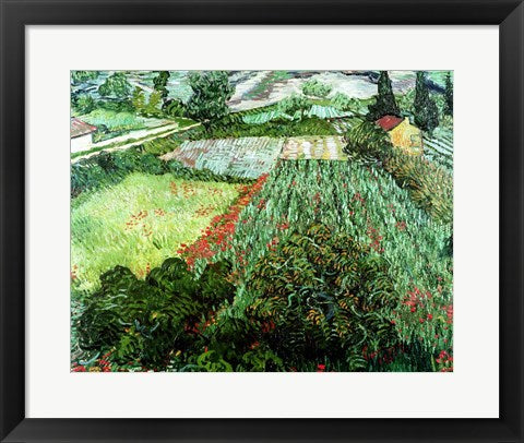Field with Poppies, 1889 by Vincent Van Gogh