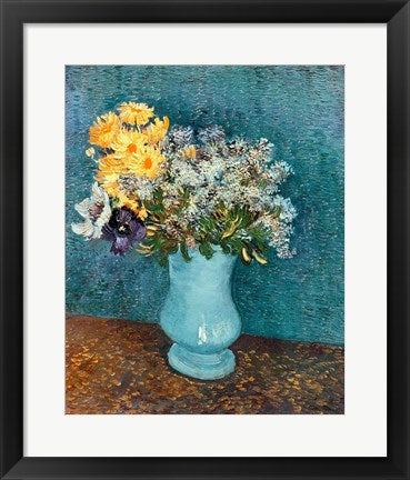 Vase of Flowers, 1887 by Vincent Van Gogh