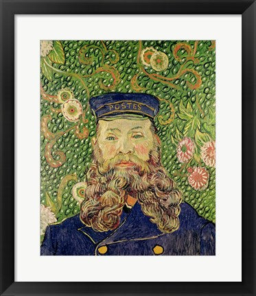 Portrait of the Postman Joseph Roulin, 1889 by Vincent Van Gogh