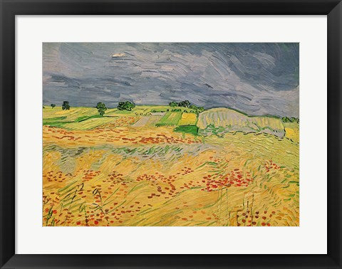 Plain at Auvers, 1890 by Vincent Van Gogh