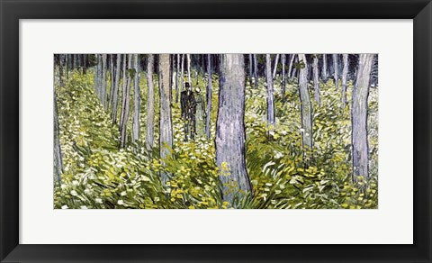 Undergrowth with Two Figures, 1890 by Vincent Van Gogh