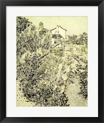 Garden of Flowers, 1888 by Vincent Van Gogh