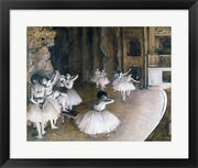 Ballet Rehearsal on the Stage, 1874 by Edgar Degas