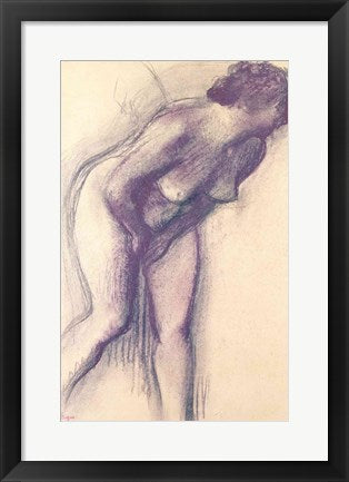 Female Standing Nude by Edgar Degas